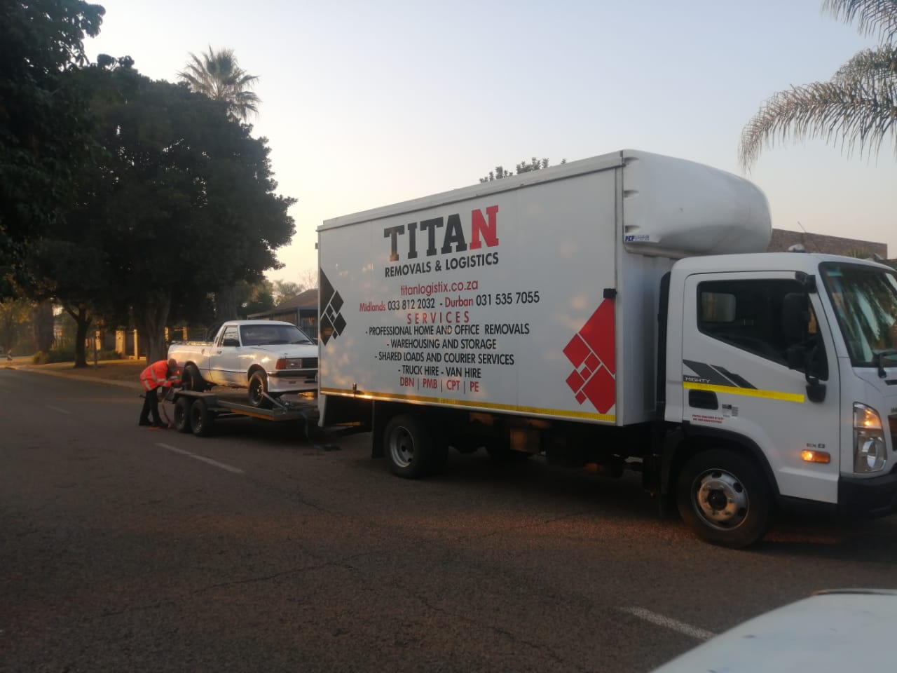 4 Ton Closebody for hire